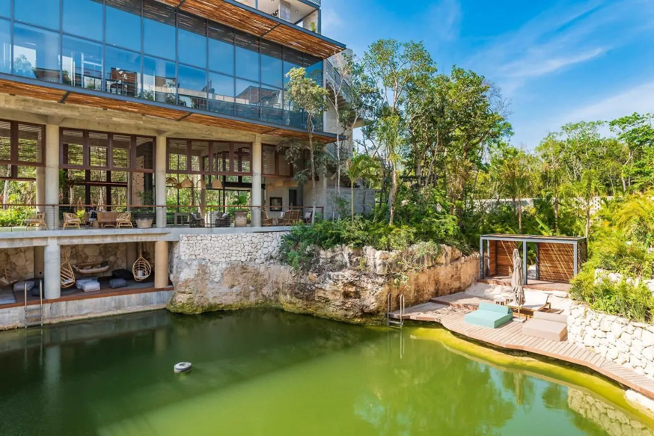 Apartment Private Cenote, Eco-Friendly Design In Luxury Condo - Xalet B201 Tulum
