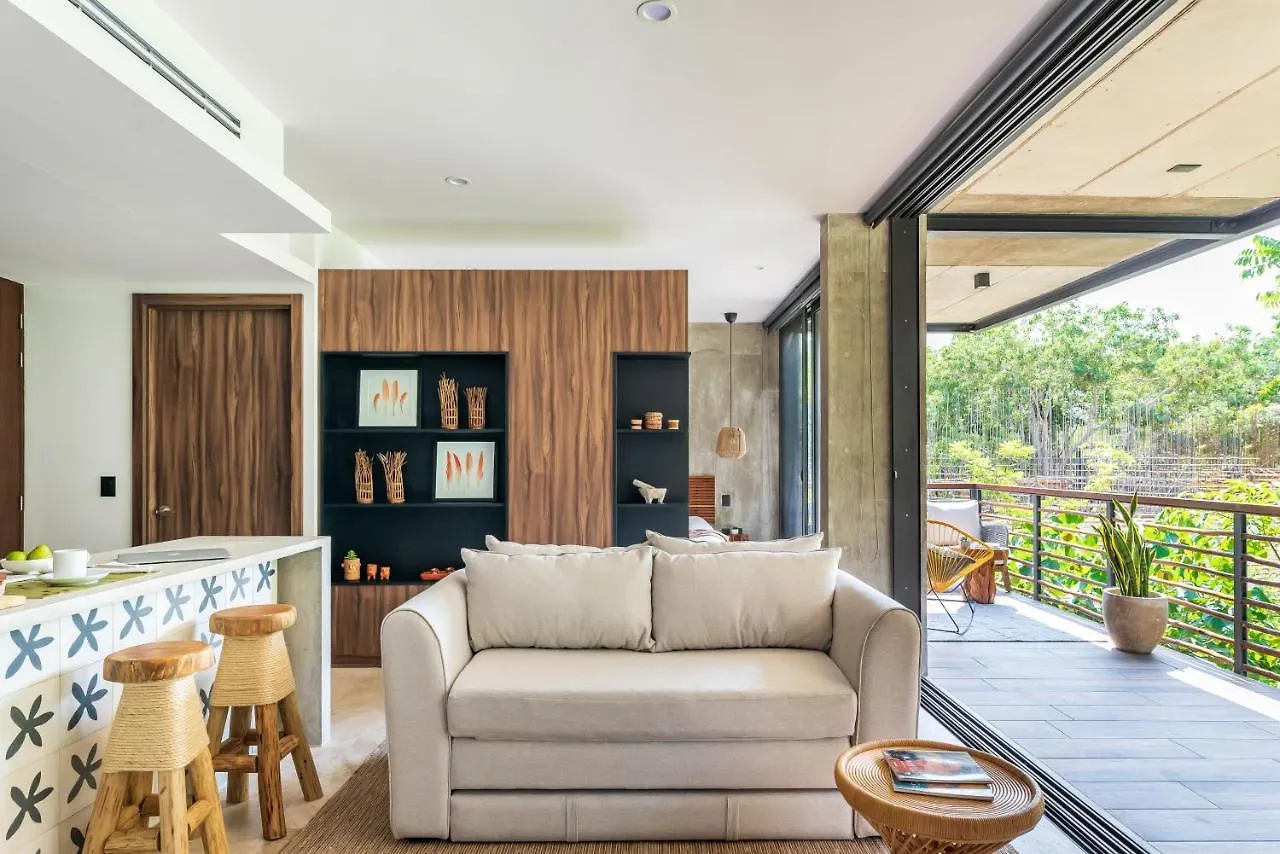 Apartment Private Cenote, Eco-Friendly Design In Luxury Condo - Xalet B201 Tulum